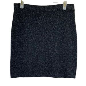 NWT J Jill Womens XSP Gray Knit Pencil Skirt